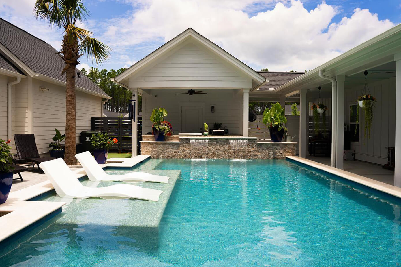 Retreat collection pool